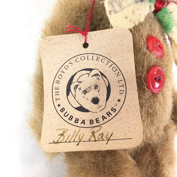 Bubba Bears Billy Ray Twist Face Artist Gae Sharp Boyds Teddy Bear Retired 1994 - Picture 5 of 11